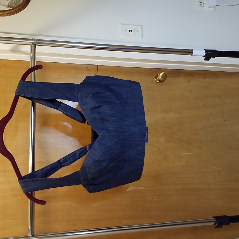 XL Blue Denim Varla top NWT